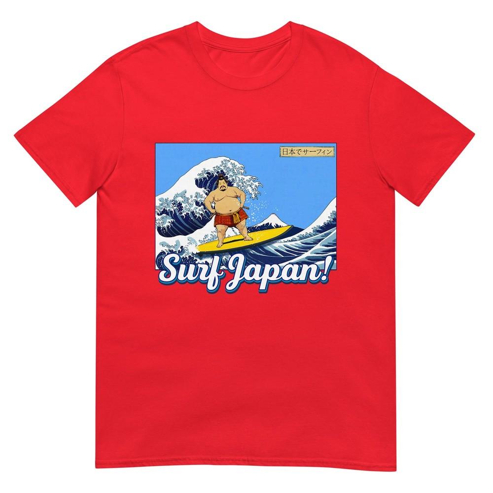 Surf Japan Sumo Wrestler Surfing Tshirt S