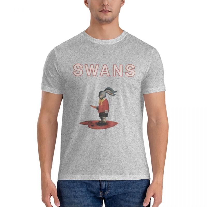 Sommermode T-Shirt Herren Swans Essential T-Shirt Herren T-Shirts Figurbetonte T-Shirts für Herren Herrenbekleidung
