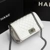 Bolso para mujer nuevo bolso con cadena de diamantes bolso bandolera casual simple bolso cuadrado pequeño