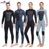3MM Diving Suit Thickened To Keep Warm Outdoor Sun Protection Snorkeling One-piece Long-sleeved Jellyfish