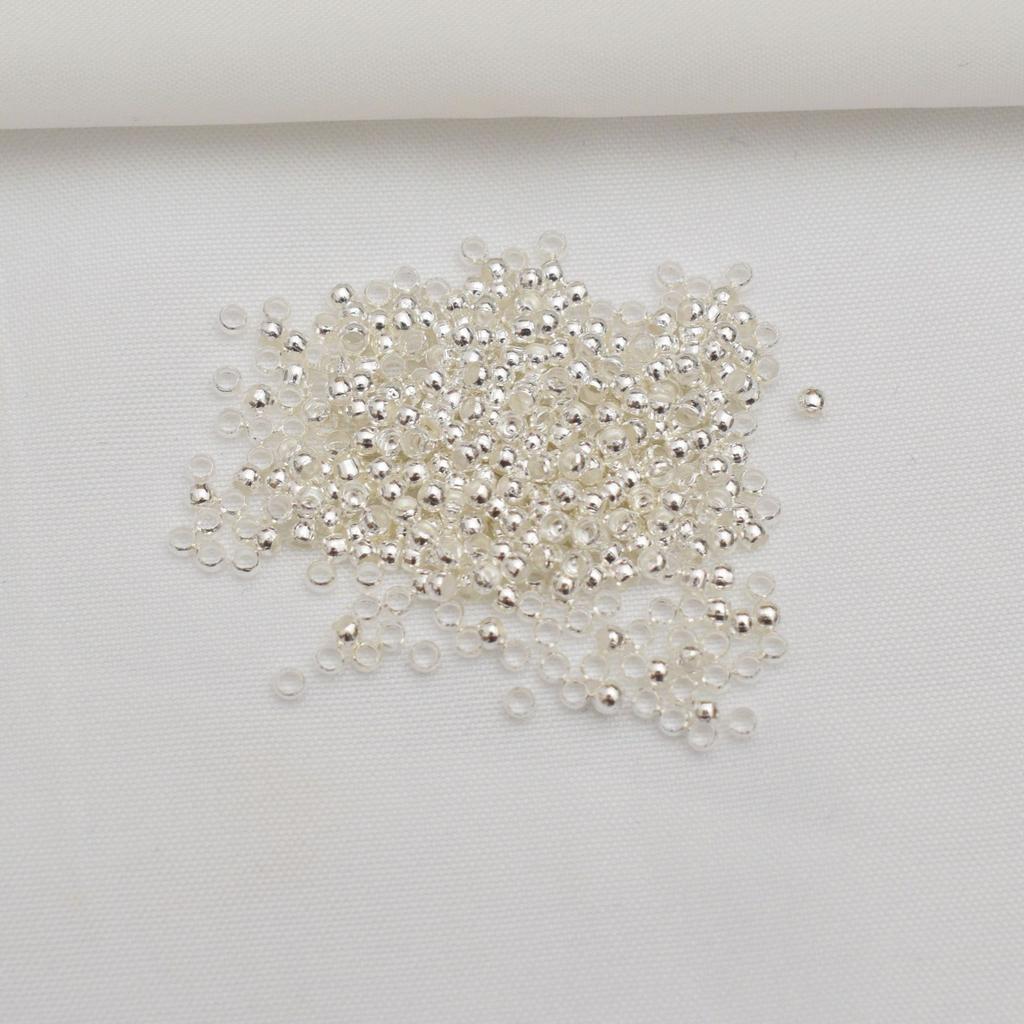 10g14K Gold-Wrapped Color-Preserving Positioning Bead Clip Flat Bead Finish Fixed Diy Handmade Bracelet Necklace Beaded Bead Spacer Jewelry