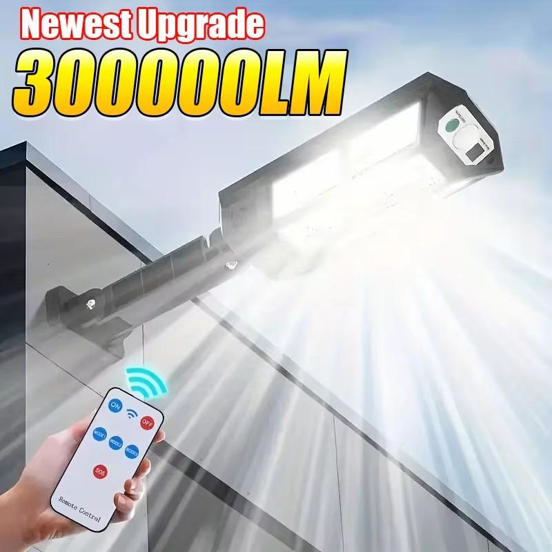 Solar Powered Wall Lights, Household Outdoor Waterproof LED Road Lights, Street Lamps, Human Body Sensing Lighting, Courtyard Li