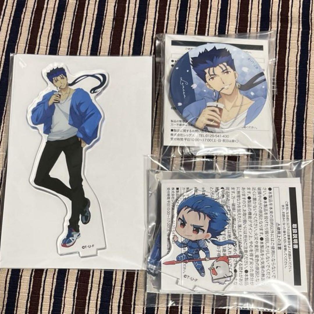 

[Б/У] Fate/stay night Лансер акриловый стенд значок