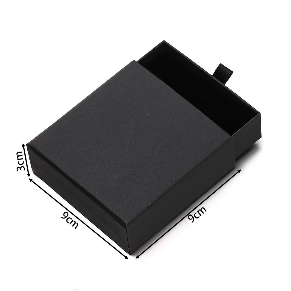 Creative Drawer Jewelry Packaging Box Necklace Ring Earing Bracelet Storage Organizer Display Stand Solid Color Paper Gift Boxes