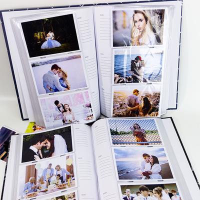 Yousheng Fotoalbum 10x15 300 Seiten Leinen Einband Bilderbuch mit Frontfenster Personalisierbares Scrapbook Erinnerungsbuch für Baby Paare Urlaub