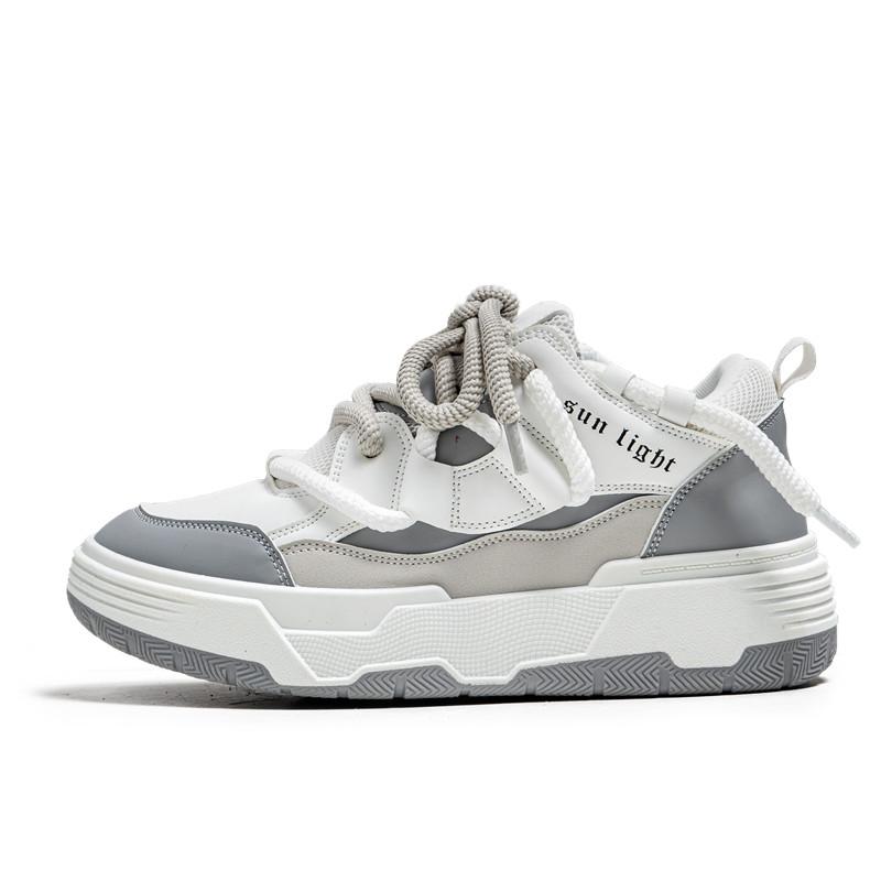 Модные мужские кроссовки на платформе — фото 13