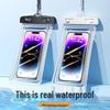 Waterproof HD Clear Mobile Phone Case: Touch-Screen, Airbag Protection for Swimming, Hot Springs, and Rafting