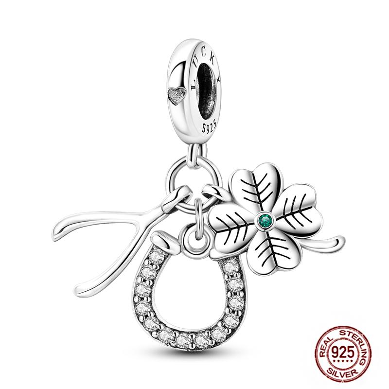 Woman Retro Copper Animal Tree Of Life Charms Beads Loveheart Fit Original Pendant Bracelet Diy Jewelry Making Gift