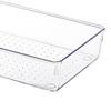 Desktop Storage Box Set Clear Drawer Organizer Stackable Anti-Slip Containers Multi-Size Organizers Set for Makeup Bathroom Kitchen
