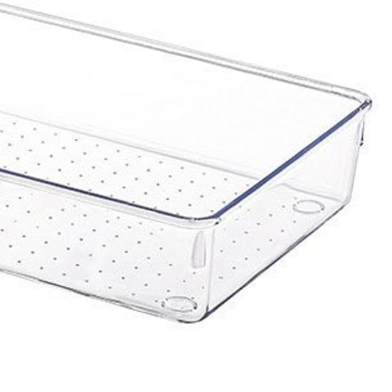 Desktop Storage Box Set Clear Drawer Organizer Stackable Anti-Slip Containers Multi-Size Organizers Set for Makeup Bathroom Kitchen