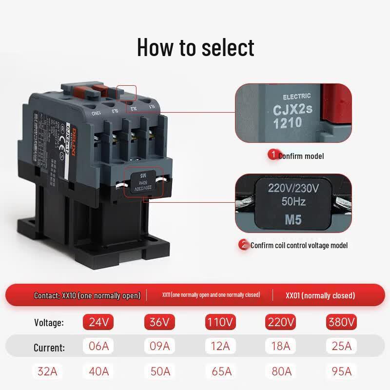 DELIXI CJX2 Series AC Contactor