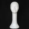 Head Model Abstract Long Neck Foam Female Mannequin Wig Hat Glasses Display Stand Model for Business