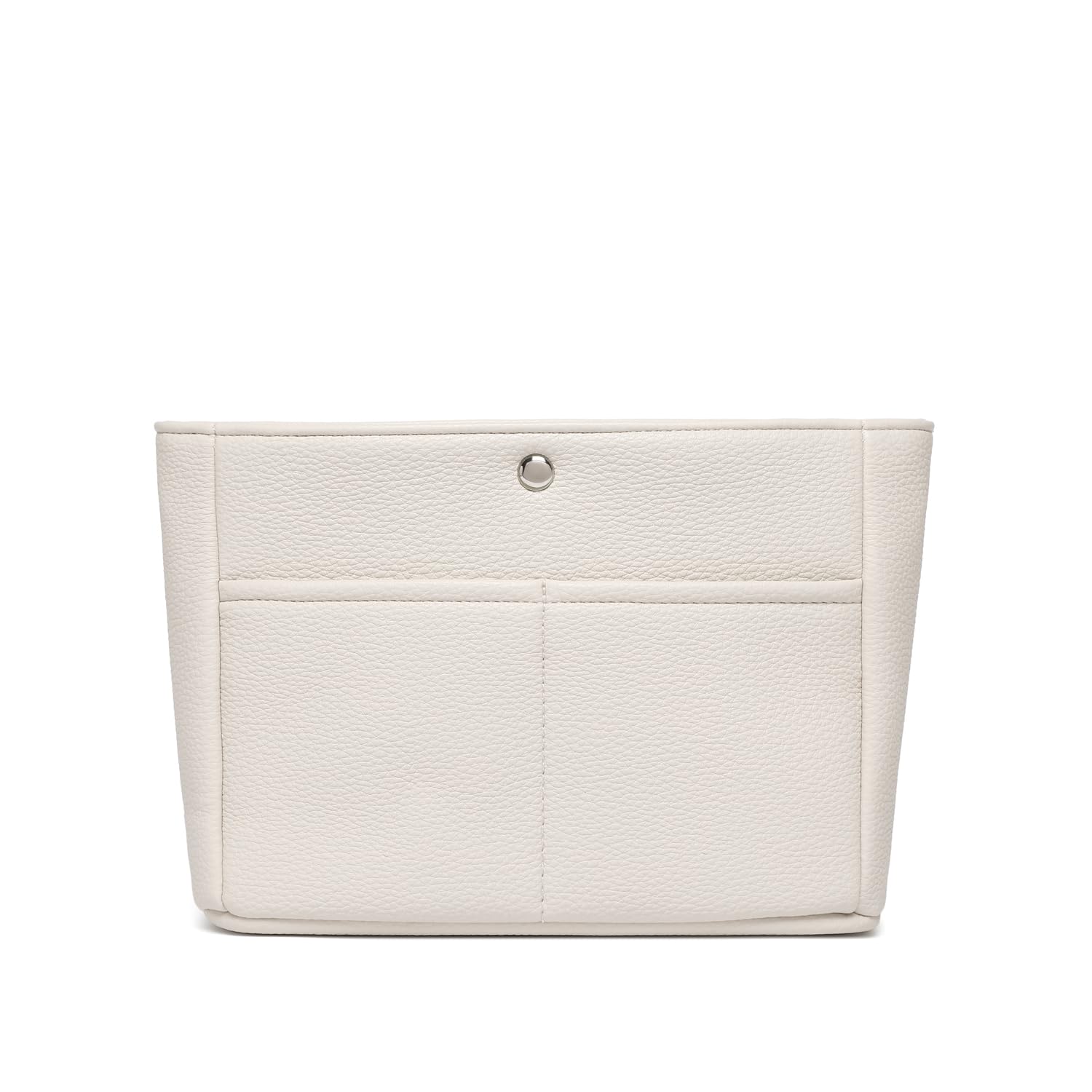 YONEBN PU Storage Bag, Lightweight, Large Capacity, Simple Inner Bag, Handbag Organizer (PU/French Oak)