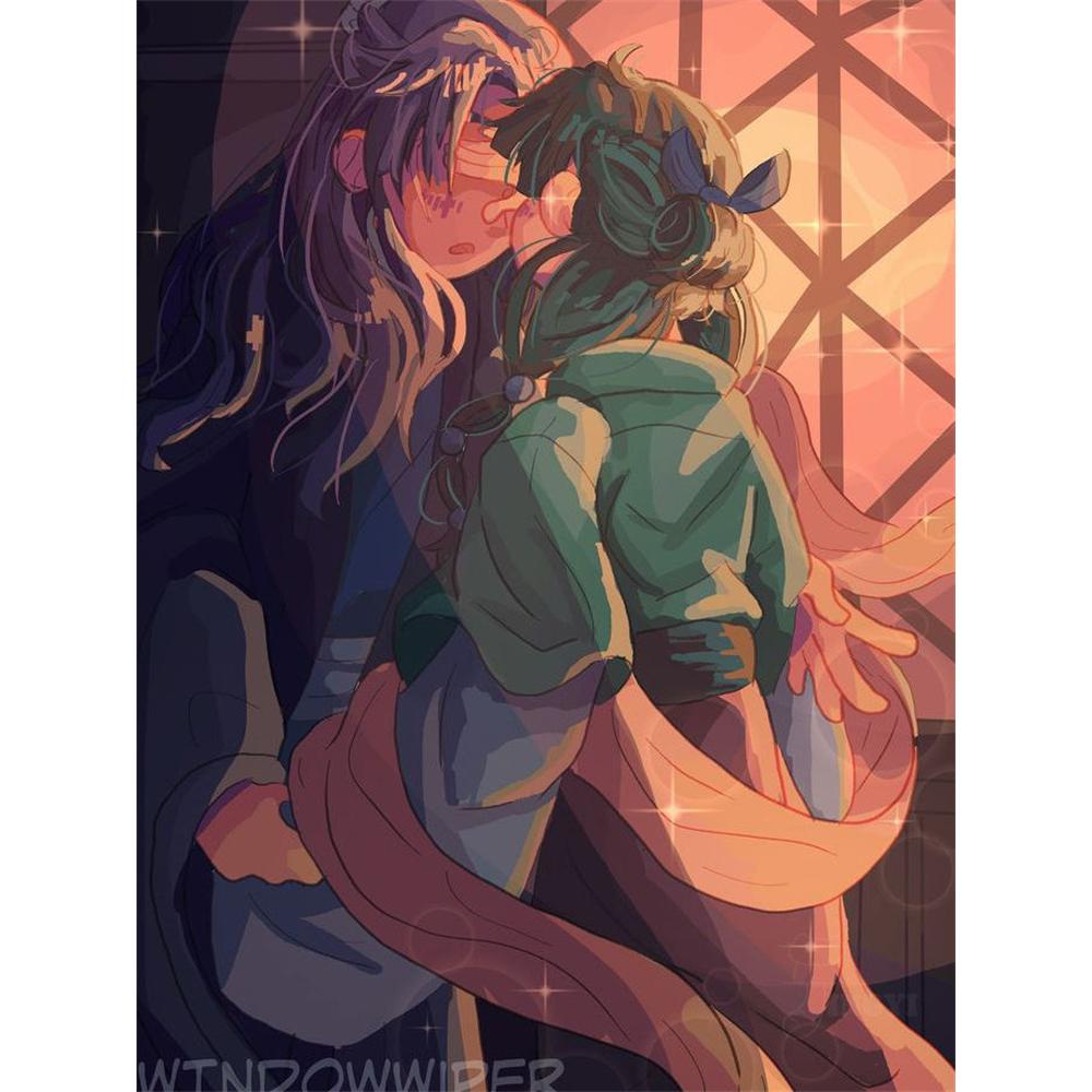 1PCS Apothecary Anime Diamond Drawing Kit Diamond Handmade Art Adult Gift Home Decoration