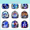 Sonic Hedgehog Lunchbox Tas Stijlvolle Schoudertas Voor Kinderen Volwassenen Grote Capaciteit Reistas