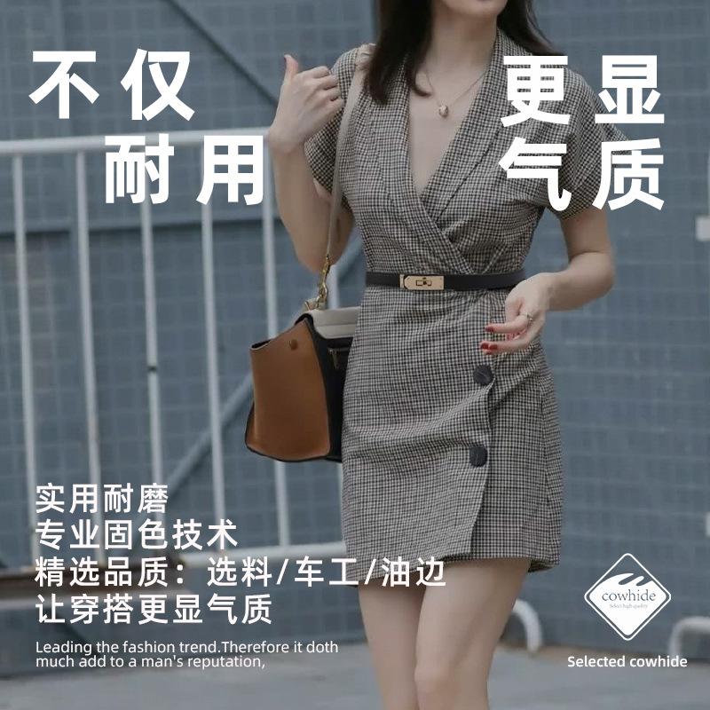 

Ремень для женщин, высококачественный, из тонкой кожи, модный пояс, пояс, пояс из коровьей кожи с платьем,