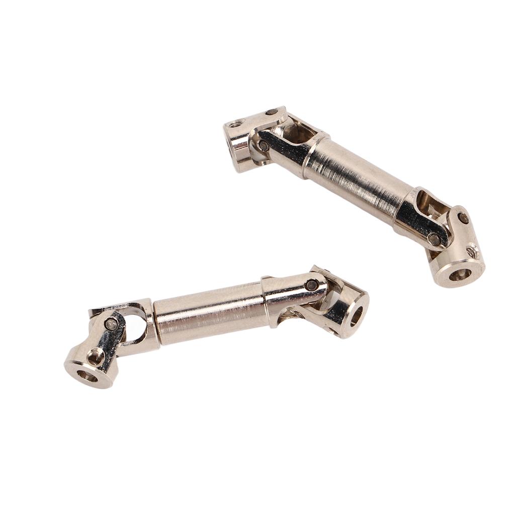 2Pcs RC Car Drive Shaft High Strength Steel Structure RC Car Upgrades Parts for FMS FCX24 124