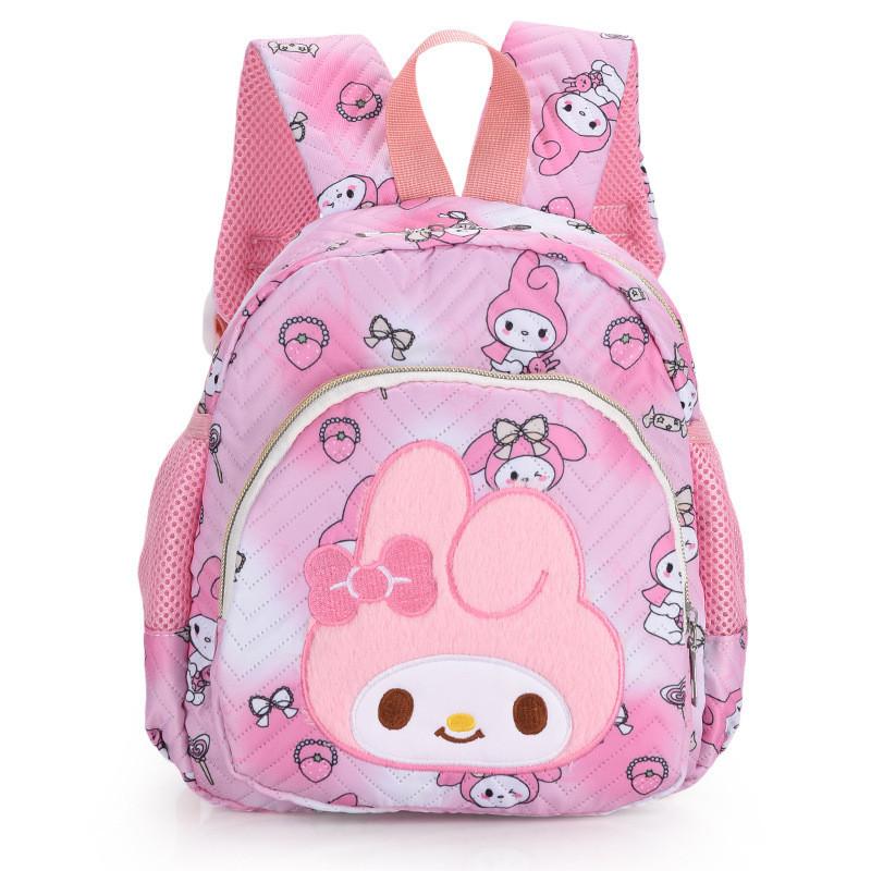 Adorable Cartoon Kuro Mi Kids Backpack For Boys And Girls Stylish Lightweight Design Pink Rabbit