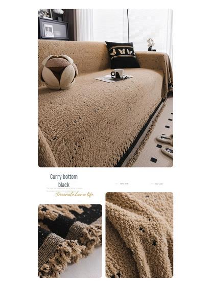 2025 All-Season Universal Sofa Cover: Anti-Scratch, Full Wrap, One-Piece Cushion Protector