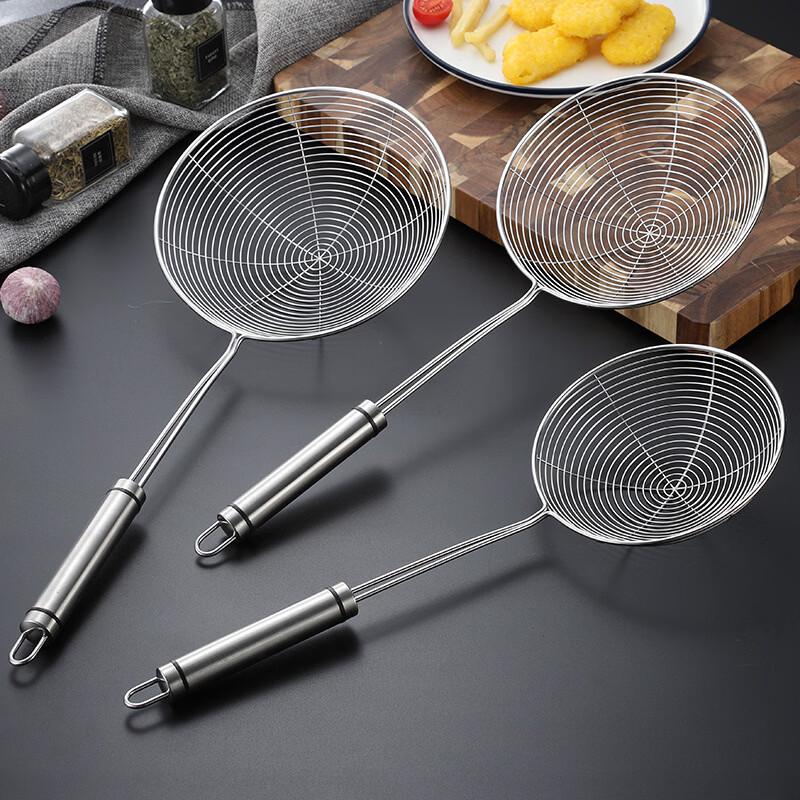 Stainless Steel Hot Pot Skimmer with Hook