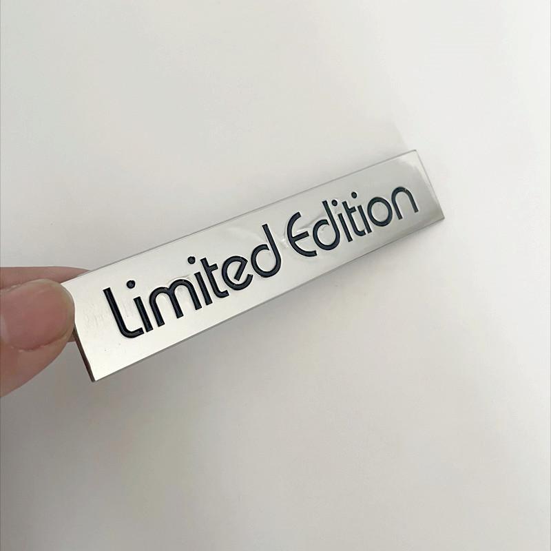 3D Metal Letters LIMITED EDITION Logo Rear Trunk Car Emblem Badge Sticker Decals For Volkswagen VW Golf Touareg AccessoriesKD0