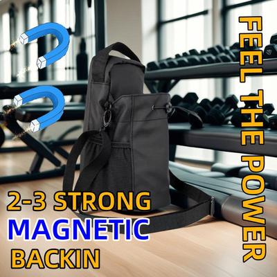 Magnetic Fitness Water Bottle Crossbody Bag with Phone and Key Storage