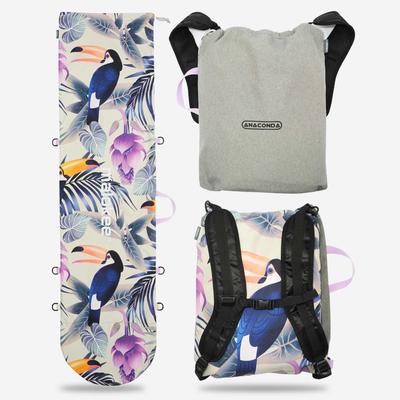 Snowboard Bag Case Backpack Shoe Bag 2in1