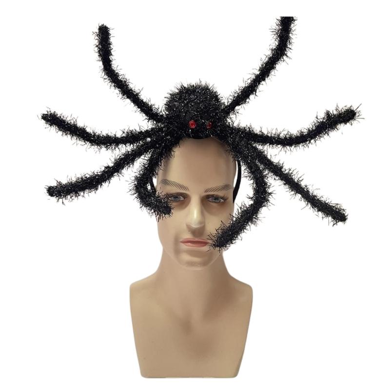 Animal Themed Hairband  Witch Costume Styles Black  Hairbands Hallowmas Scary Hair Hoop