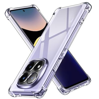 Θήκη για Xiaomi 14T Pro Redmi Note 14 13 Pro Plus 4G 5G Poco C75 διαφανής Αντικραδασμική με μαλακή σιλικόνη TPU Λεπτή Αντικραδασμική Θήκη