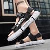 Fashion Men Sandals Soft Comfortable Non-Slip Men Shoes High Quality Woven Beach Sandals Mens Gladiator Sandals Summer Casual Flat Shoes