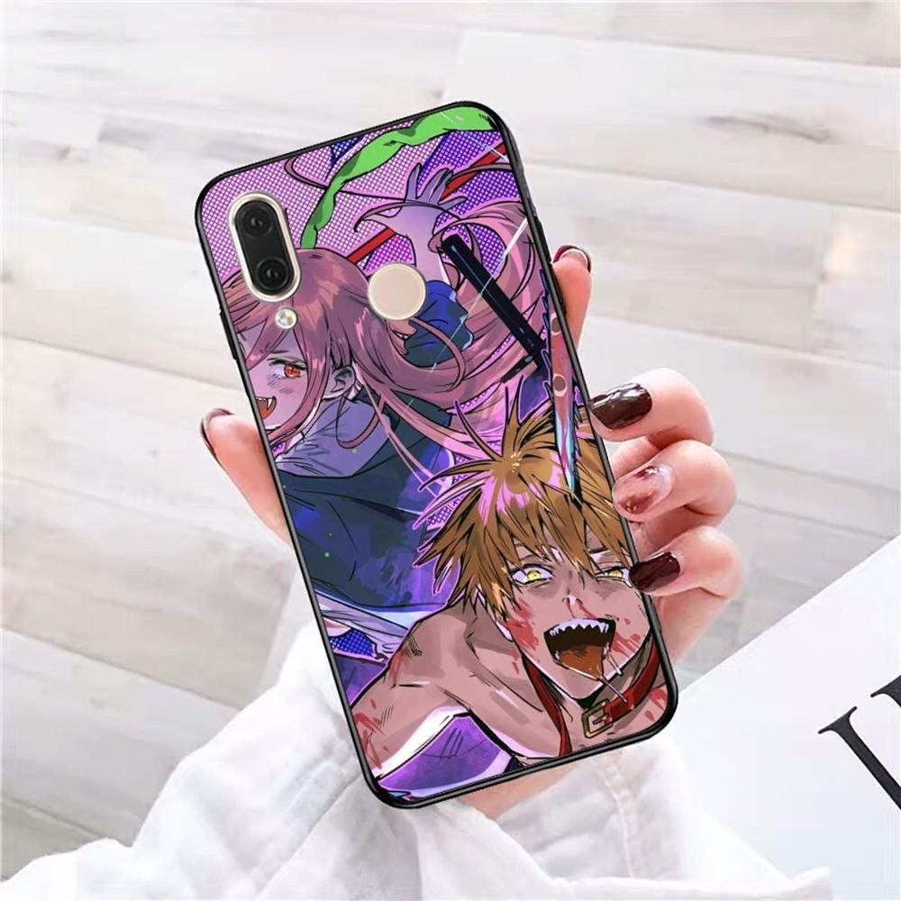Chainsaw Man Phone Case For Redmi 5 6 7 8 9 10 Plus Pro 6 7 8 9 A GO K20 K30 K40 Pro Plus F3 Fundas