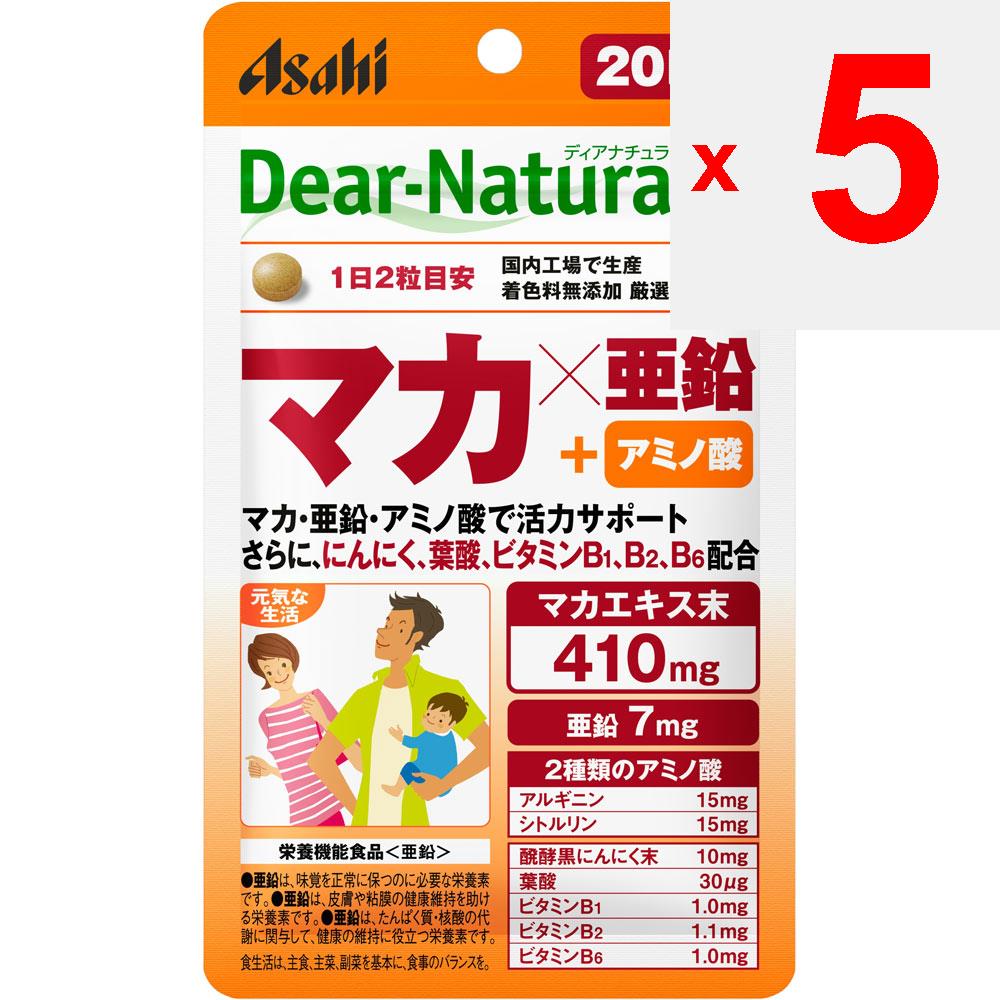 Asahi Dear-Natura Style Maca x Zink 40 Kapseln Tonic Maca