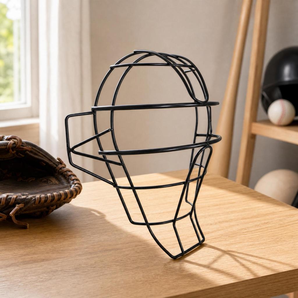 Baseball-Gesichtsmaske mit Kopfstützschlaufe Stoßdämpfend für das Schlagtraining