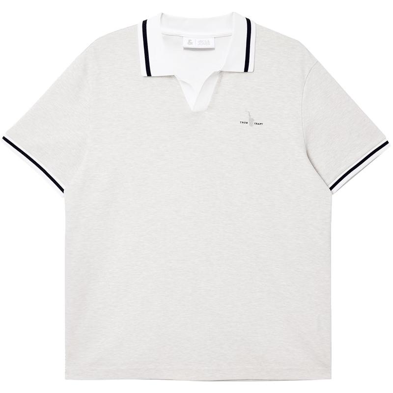 

JACK&JONES Men s Cool-Touch Waffle Polo Shirt XS