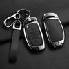 Zinc Alloy Leather Car Key Holder For Hyundai Tucson Elantra Creta Sonata Ix35 Ix45 I40 I30 I20 I10 Ioniq Accent Creata Key Fob