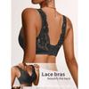 Lace Wireless Bra Seamless Push Up Bralette For Women