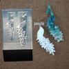 Clear Peacock Nail Art Mold - DIY High Transparency Accessory Tool