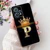 6.4" For Realme 9 Pro Plus Case RMX3392 Clear Fashion Luxury A-Z Letters Soft Bumper Cover For Realme 9 Pro+ Phone Case RMX3393