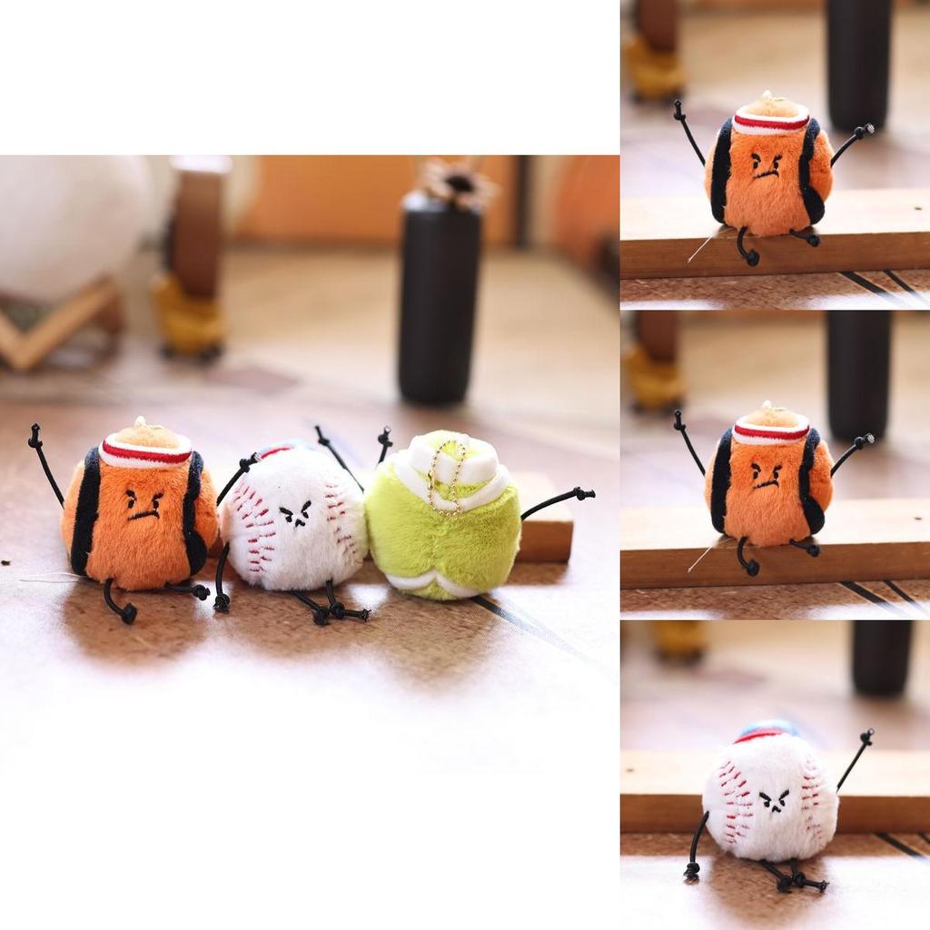 Plush Basketball Keychain With Soft Short Pile For Sports Fans And Bookbags