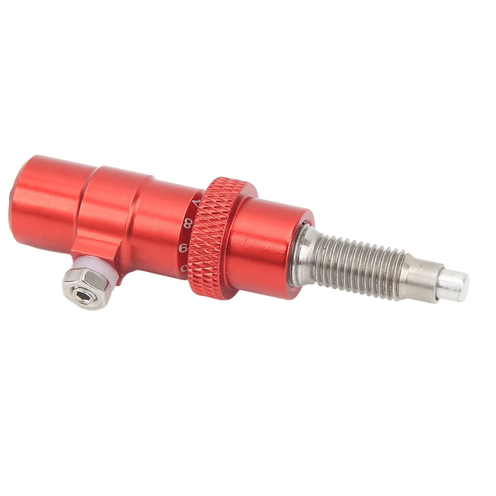 

Подушка для стрільби з лука Плунжер професійного алюмінієвого сплаву пружинний поршень задня вигнута лукова стріла червоний