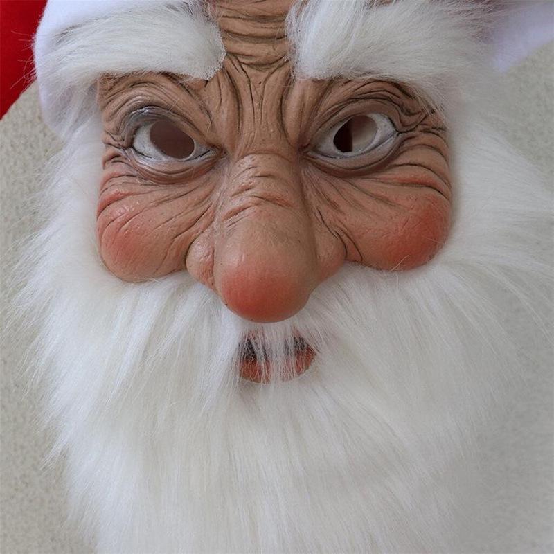 Santa Claus Mask for Christmas Parties and Role-Playing