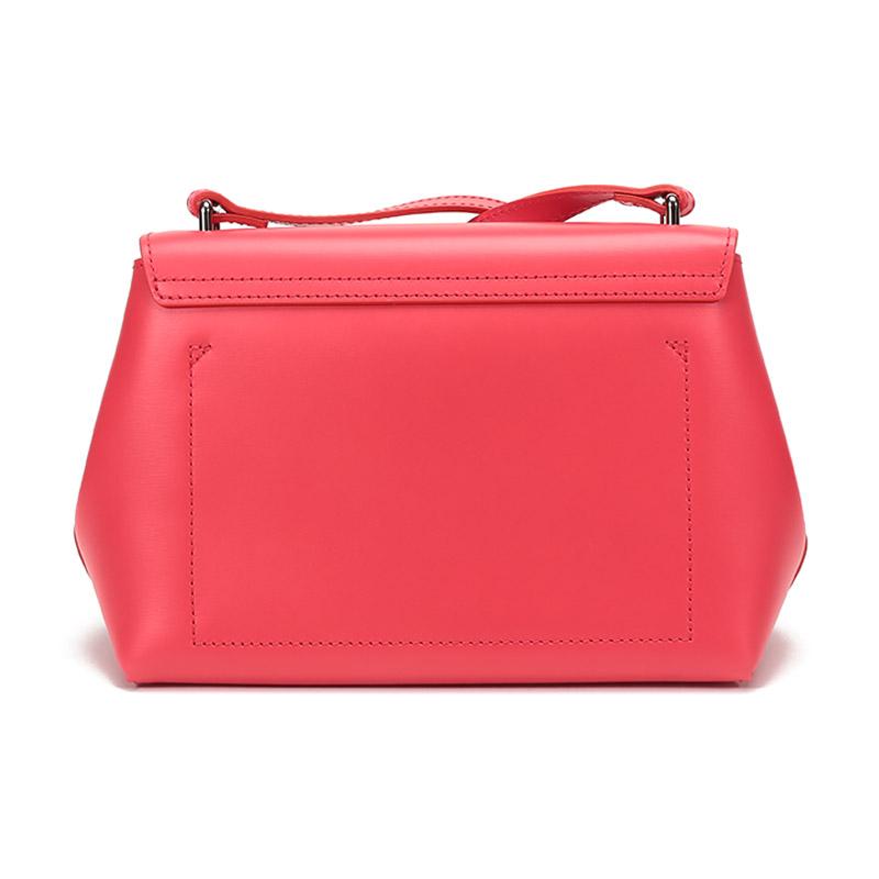 Longchamp Le Pliage Fashion Magnetic Closure Leather Crossbody Shoulder Bag Women Bags Watermelon-Red 10094HSC642