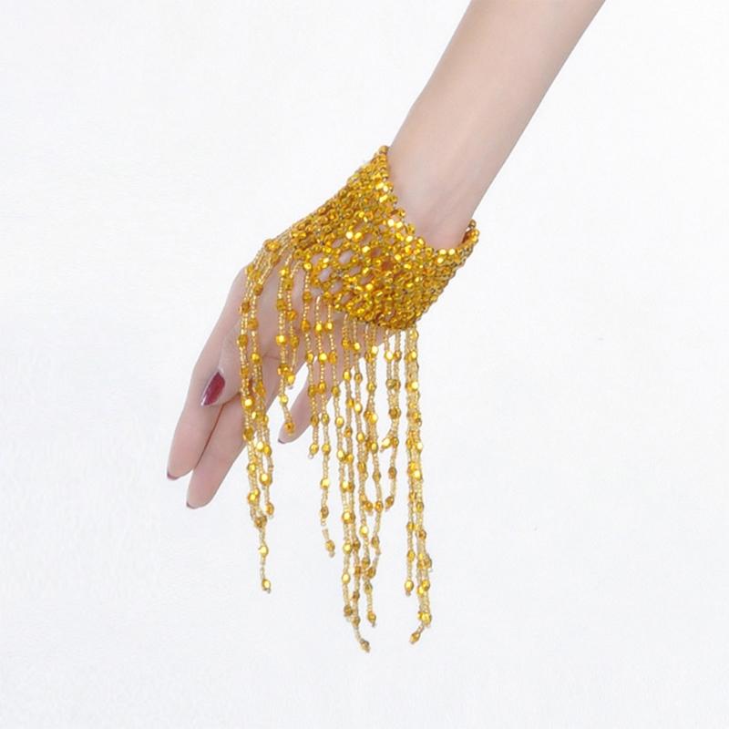 Belly Dance Bracelet Halloween Costume Hand Chain Fashion Women Bracelet  for Performances and Parties
