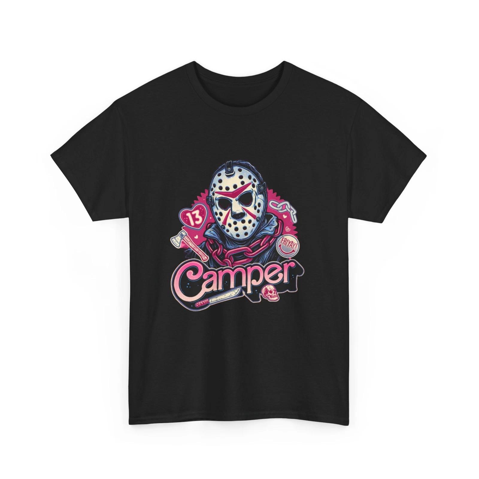 Friday The 13Th T-Shirt - Jason Voorhees Shirt - Camper Love Tee - Friyay Shirt 3XL