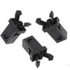 Plastic Trash Can Lid Lock Latch Clips Replacement Parts Durable Snap-In Fastening Buckle for Garbage Bin Lid Secure Closure