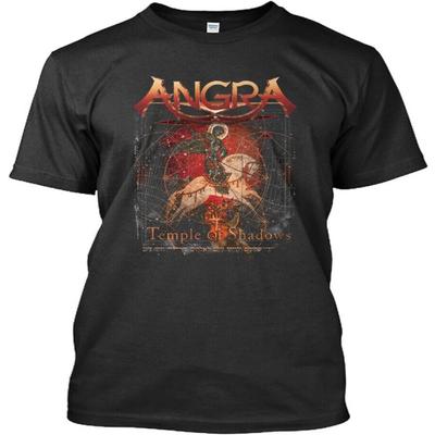 R_yes Cassius Angra Tempel der Schatten Power Metal Brasilianische Band T-Shirt Schwarz