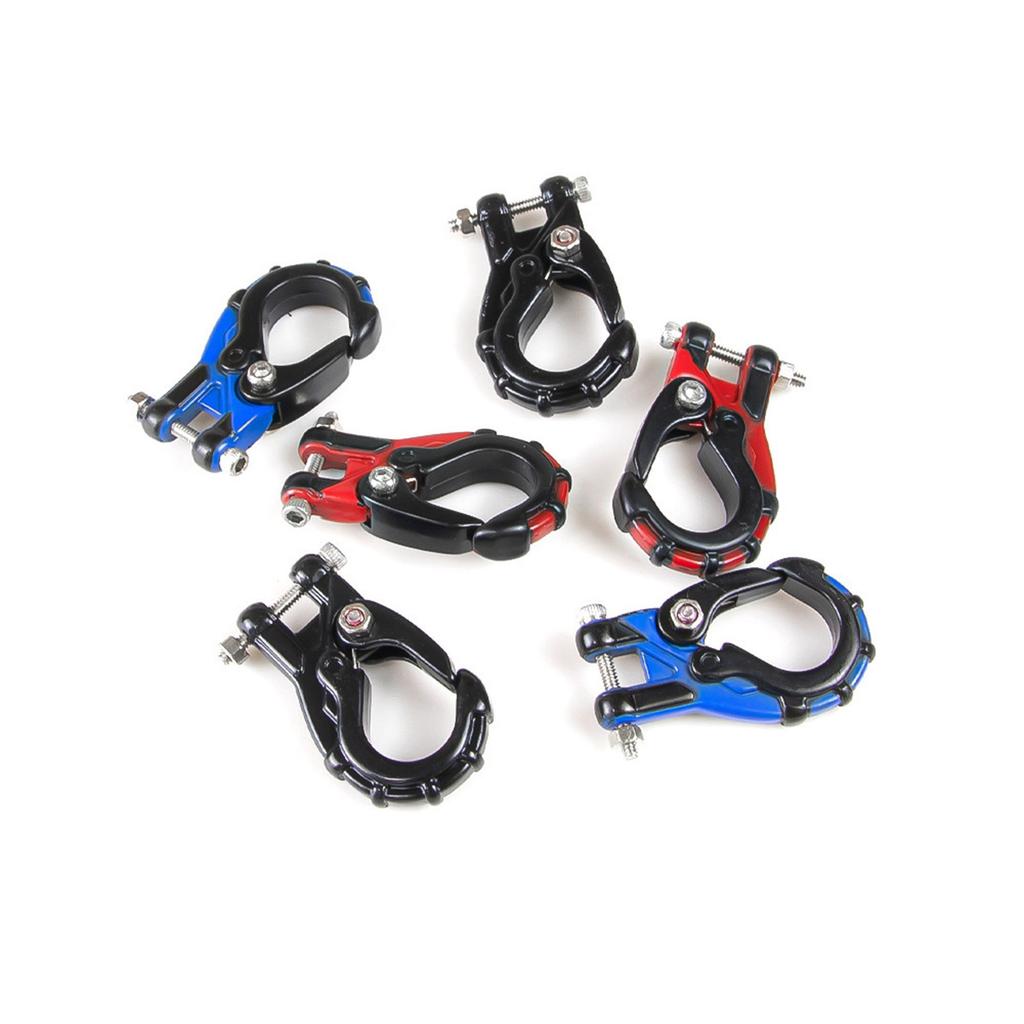 Winch Hook D Ring Shackle Trailer Hook Towing Heavy Duty for Tow Strap Winch Off Road Truck ATV UTV Recovery Blue