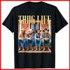 Thug Life Trump Vance Kennedy Elon Black Cotton T-Shirt S-5XL