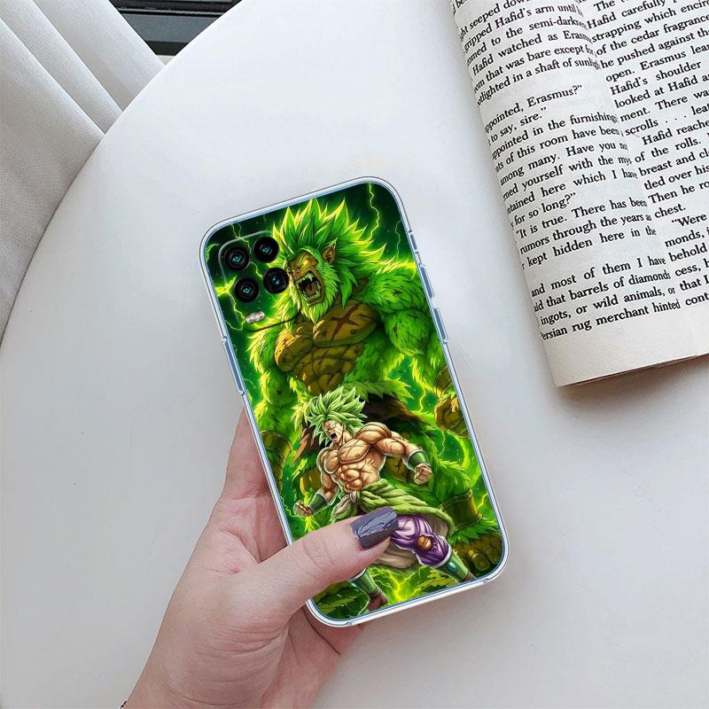 Dragon Ball BROLY Transparent Phone Case for Motorola Moto Edge 20 30 40 50 S30 Fusion Ultra Pro Neo Lite