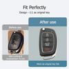 Replacement Key Fob Case fit for Hyundai Sonata Santa Fe Flip Key Remote Control Key Fob Shell
